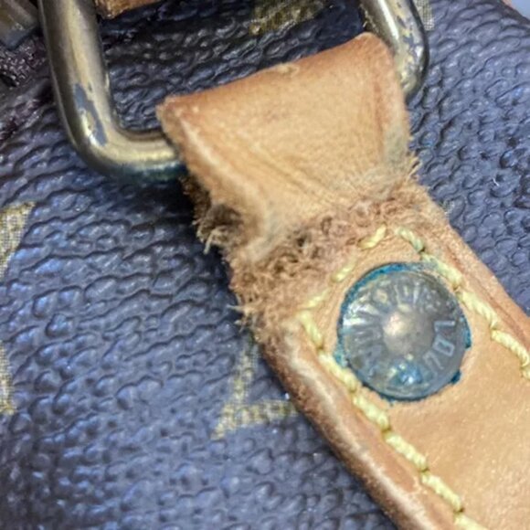 LOUIS VUITTON Senlis Shoulder Bag Monogram Leather Brown France M51222 87ED702 - Picture 6 of 16